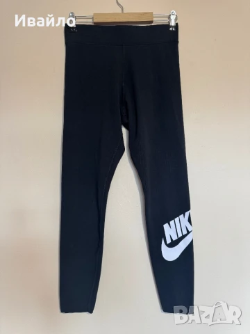 NIKE Women Essential L/S Pants Black Running Tight.