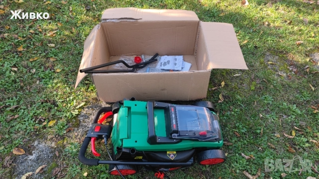 Косачка на батерии Gude 320/20-4, снимка 2 - Градинска техника - 52279029