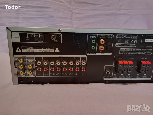 Продавам ресивър KENWOOD, снимка 7 - Ресийвъри, усилватели, смесителни пултове - 56009448