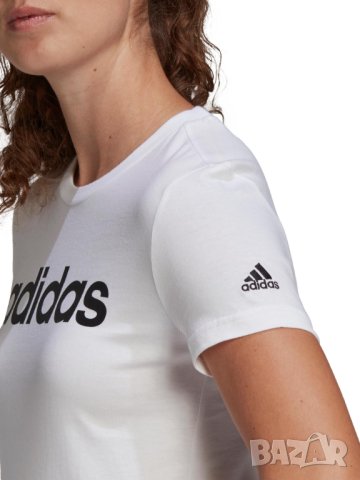 ADIDAS SPORTSWEAR Тениска LOUNGEWEAR Essentials Slim L ogo GL0768, снимка 3 - Тениски - 40677918