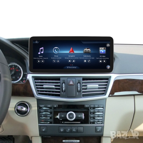 Мултимедия, за MERCEDES Benz, E Class, W212, Двоен дин, Android, 10.25”, навигация, Андроид, дисплей, снимка 7 - Аксесоари и консумативи - 52794250