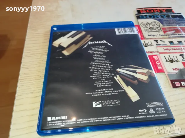 METALLICA BLU-RAY DISC 0603251143, снимка 3 - Blu-Ray филми - 49385936
