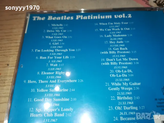 beatles cd-ИДЕАЛЕН ДИСК КАТО НОВ 1912241847, снимка 11 - CD дискове - 48407927