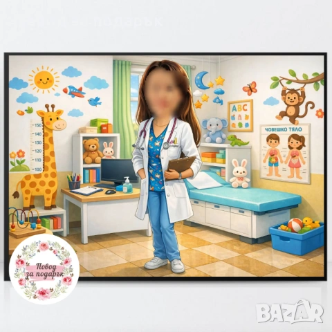 Карикатура за професия , снимка 2 - Картини - 53467181