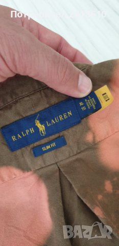 POLO Ralph Lauren Pique Cotton Slim Fit Mens Size XL НОВО!  ОРИГИНАЛ! Мъжка Риза!, снимка 13 - Ризи - 42190580
