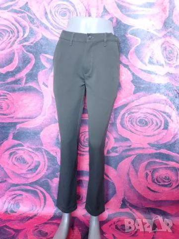 Тъмно зелен дамски офис панталон С/М, снимка 1