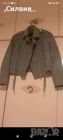 Дамско велурено яке 15лв, снимка 1