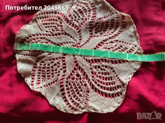 продавам ръчно плетени покривки, снимка 6 - Покривки за маси - 52423251