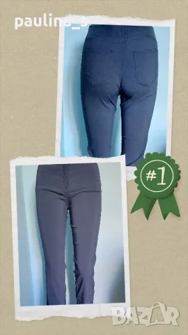 Луксозен еластичен панталон модел брич, снимка 6 - Панталони - 36483507