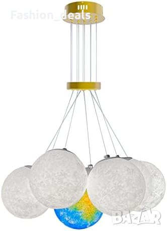 Нова Висяща таванна лампа/Топчета 3 променливи цвята/Спалня Кухня