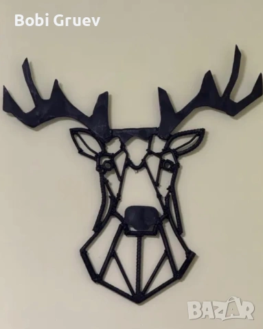 Метален елен, снимка 2 - Декорация за дома - 53723019