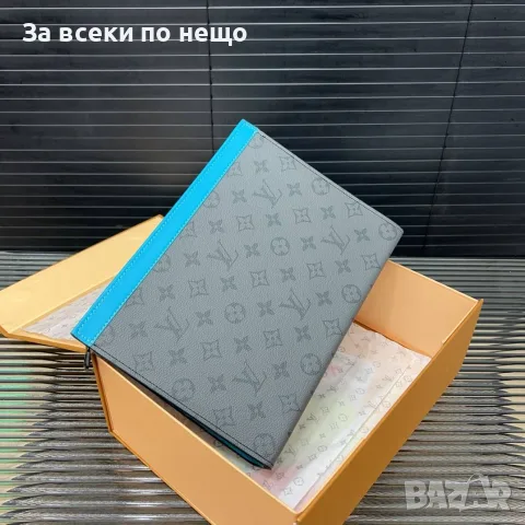 Louis Vuitton Луксозна Мъжка Чанта Тип Клъч Код DST76, снимка 6 - Чанти - 56105608