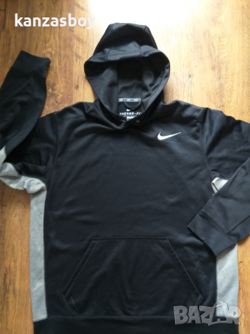 nike therma fit - страхотно мъжко горнище УГОЛЕМЕНО, снимка 5 - Спортни дрехи, екипи - 44766759