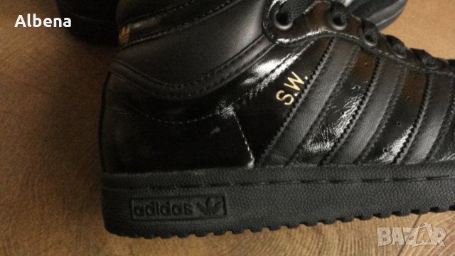 Adidas S.W. размер EUR 36 2/3 / UK 4 дамски детски естествена кожа 38-11-S, снимка 3 - Детски маратонки - 34542860