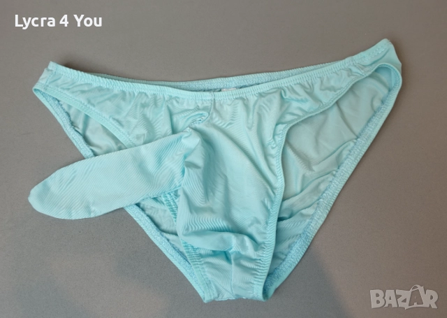 S/M нови светлосини слипове с хобот