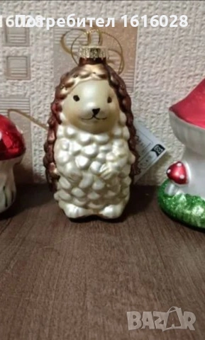 Уникални и красиви стъклени играчки за елха., снимка 7 - Декорация за дома - 43370319