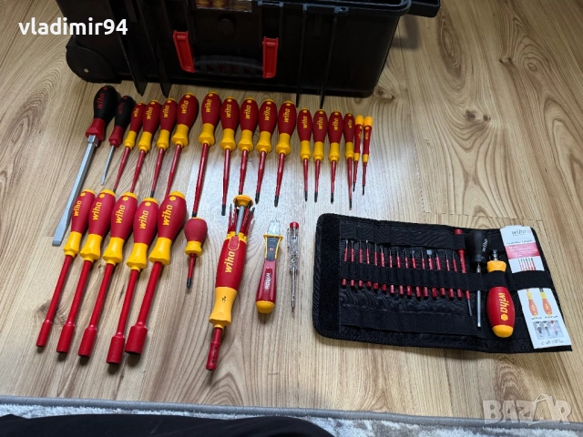 Wiha Competence XXL II (115 части) Като Нов, снимка 10 - Куфари с инструменти - 53561705