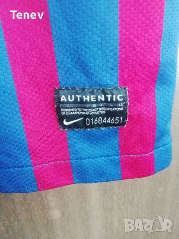 Barcelona Nike оригинална футболна тениска фланелка Барселона размер S, снимка 7 - Тениски - 41669591