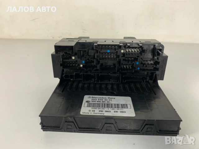 Бушонно табло преден SAM модул Мерцедес Mercedes w203 C-class 2035453001, снимка 2 - Части - 52549371