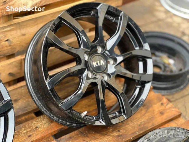 5х114.3 17 Цола Оригинални джани Kia 5x114.3, снимка 4 - Части - 52407389