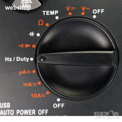Дигитален Мултиметър ALLО​SUN , Мултицет с интерфейс EM6000 VAC/VDC | AAC/ADC | OHM | F| °C | Hz, снимка 8 - Други инструменти - 38677839
