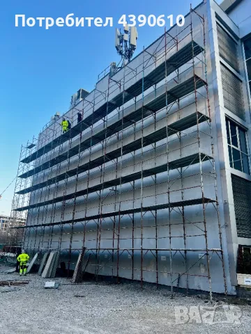 Фасадно скеле под наем, снимка 2 - Други машини и части - 49147758