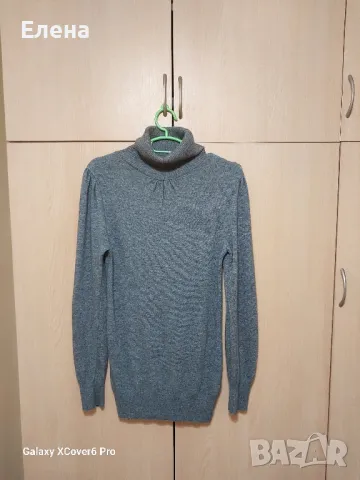 Пуловер RUBACUORI. размер М.30% вълна, 5% ангора, 5% коприна., снимка 10 - Блузи с дълъг ръкав и пуловери - 47524232