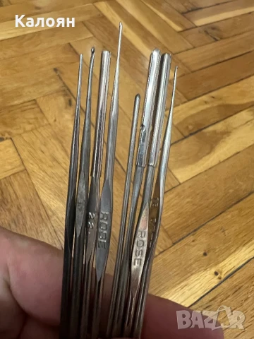 Куки за плетене лот , снимка 7 - Антикварни и старинни предмети - 50601249