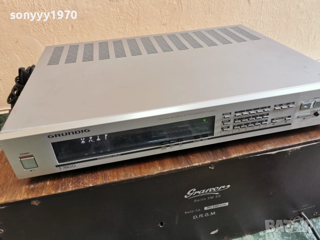 GRUNDIG Т 7500А TUNER-ВНОС SWISS 1112251655, снимка 12 - Ресийвъри, усилватели, смесителни пултове - 52738547