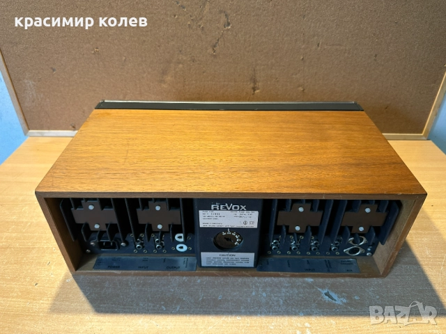 усилвател "REVOX A-50", снимка 14 - Ресийвъри, усилватели, смесителни пултове - 51977001