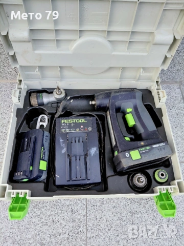 Festool C-18 Li Винтоверт , снимка 6 - Други инструменти - 53757038