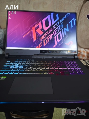 Asus ROG Strix 17 RTX3050, снимка 12 - Лаптопи за игри - 53698751
