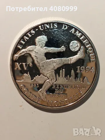 Бенин 1000 франка 1992, снимка 4 - Нумизматика и бонистика - 56232094