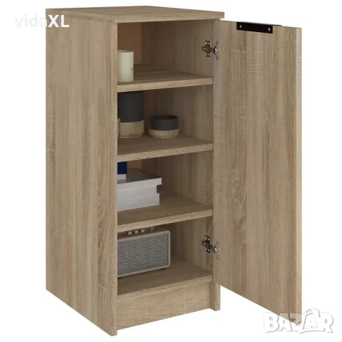 vidaXL Шкаф за обувки, сонома дъб, 30x35x70 см, инженерно дърво, снимка 4 - Скринове - 56147954