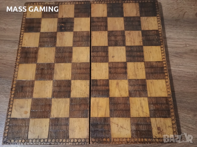 СТАР ПИРОГРАФИРАН ШАХ , снимка 4 - Шах и табла - 52909047