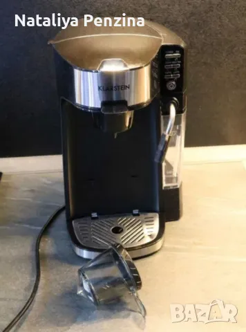 Гурме кафе машина Klarstien 2 в 1, снимка 3 - Кафемашини - 48650611