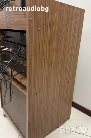 🔊Ретро аудио сет GRUNDIG - Усилвател, дек, тунер, грамофон и рак шкаф🔉, снимка 7 - Декове - 56023387