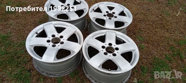 4бр ляти джанти 7.5J16 ЕТ37. 5x112. Свалени са от Mercedes C класа. Внос от Германия. Цената е за ко, снимка 13 - Гуми и джанти - 38959154