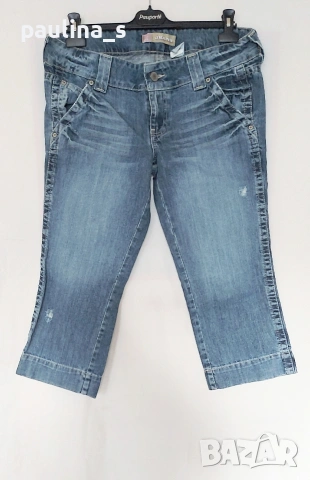 Три различни броя / Маркови дънкови бермуди "" Marc Lauge" Italy, "Clarion" и "Old navy" by Gap , снимка 7 - Къси панталони и бермуди - 53140181