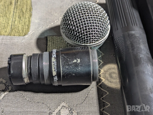Безжичен микрофон SHURE SM58/UT4, снимка 6 - Микрофони - 34349517