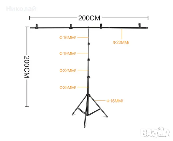 Бял екран за фото и видео ефекти , бял фон 1.6 х 3 м. фотографски екран снимки модели, снимка 4 - Чанти, стативи, аксесоари - 47927994