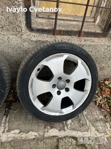 Джанти с гуми 17" 5x112, снимка 5 - Гуми и джанти - 56185255