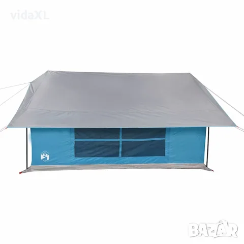 vidaXL Къмпинг палатка за 5 души, синя, водоустойчива, снимка 8 - Палатки - 56147430