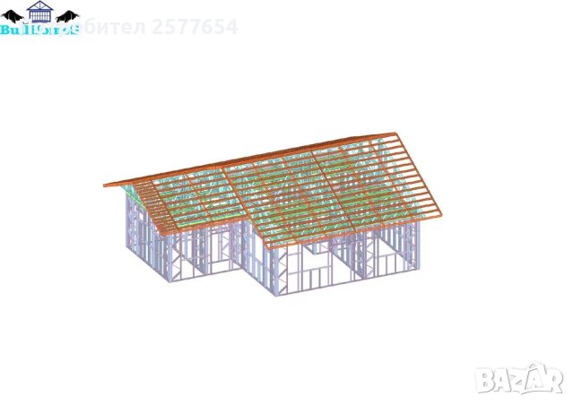 Къща,Бунгало,Преместваема къща,Сглобяеми къщи,Модулни,Жилищни-195м², снимка 4 - Строителни материали - 44209550