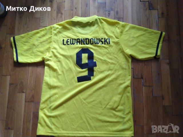 Борусия Дортмунд футболна тениска №9 Левандовски размер М, снимка 4 - Футбол - 41424344