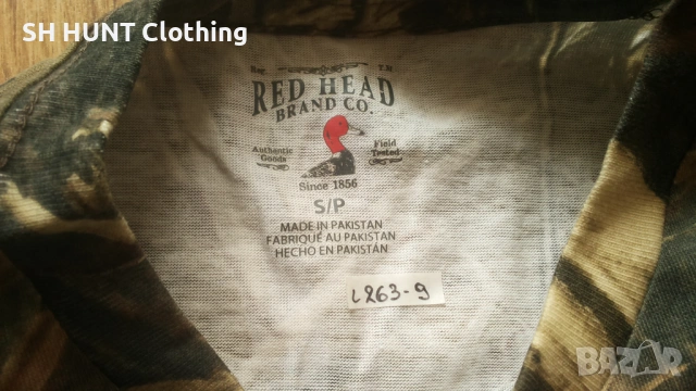 RED HEAD Long Sleeve размер S за лов блуза - 2168, снимка 8 - Екипировка - 53566056