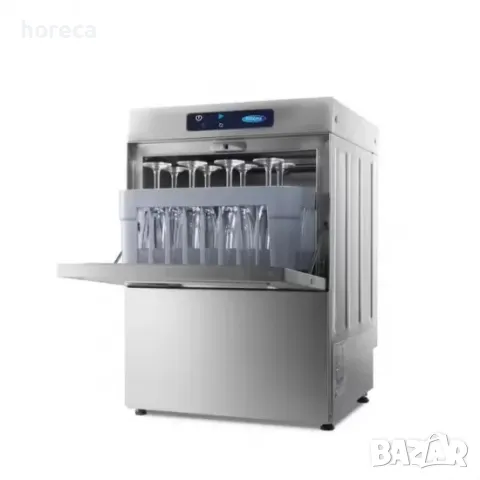 Професионална чашомиялна с предно зареждане 35 х 35см. с помпа за изплакване - 230V