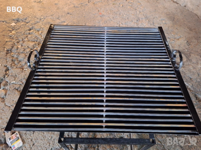 BBQ Ръчна изработка 60х40 80х40 скара Барбекю на Дървени въглища , снимка 4 - Барбекюта - 52507491