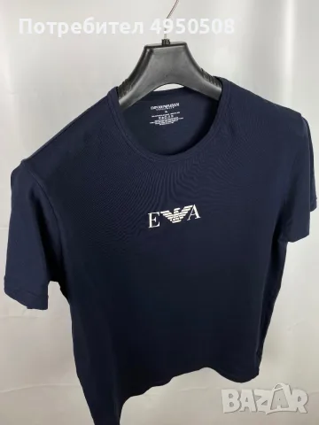 Мъжка спортна тениска с къс ръкав Emporio Armani, размер XL, снимка 4 - Тениски - 56132624