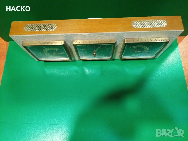 Метеорологична Станция,Термометър,Барометър,Влагомер Made in GDR, снимка 6 - Други - 53812865